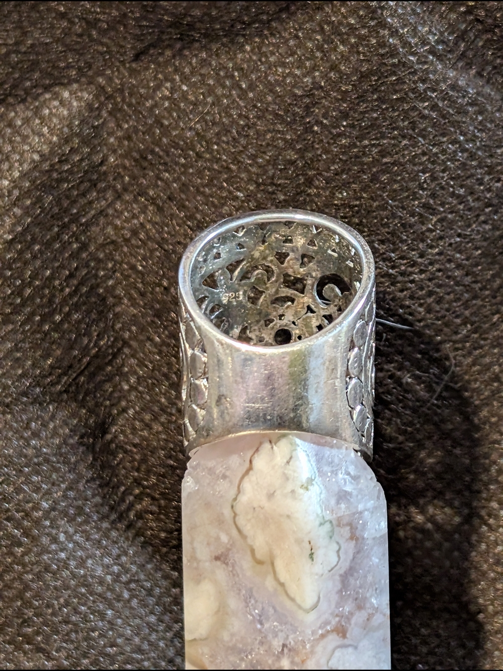Balinese Sterling Silver Ring - Picture 3 of 4